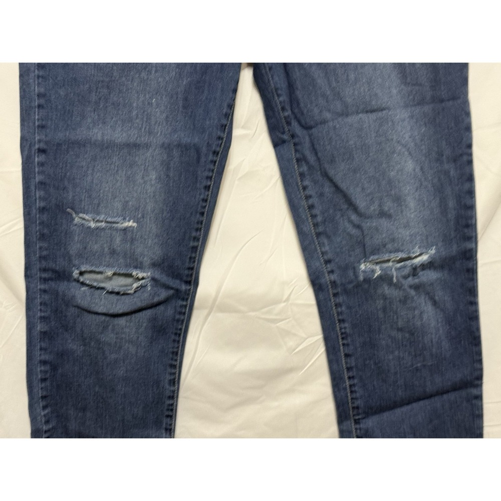 Vans Skinny Jeans Mens 30x30 Blue Distressed Stretch Denim - Picture 5 of 16